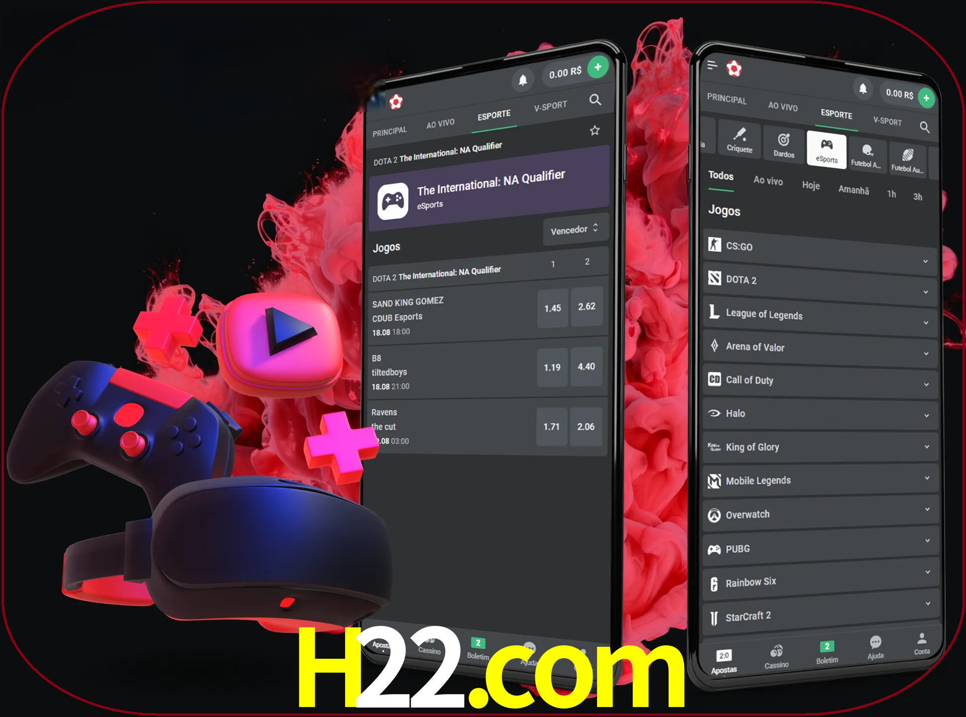 Para ter a aplicação móvel h22 no seu smartphone, basta descarregar o ficheiro apk e seguir as instruções.